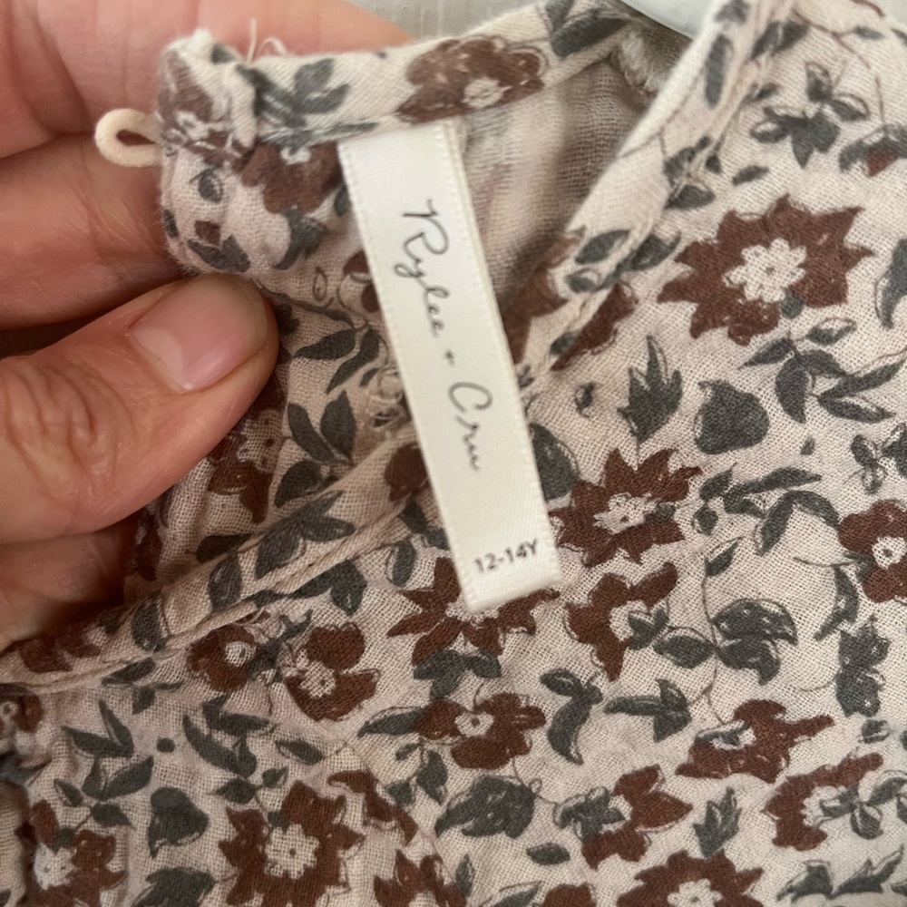Rylee + cru Big girls dress